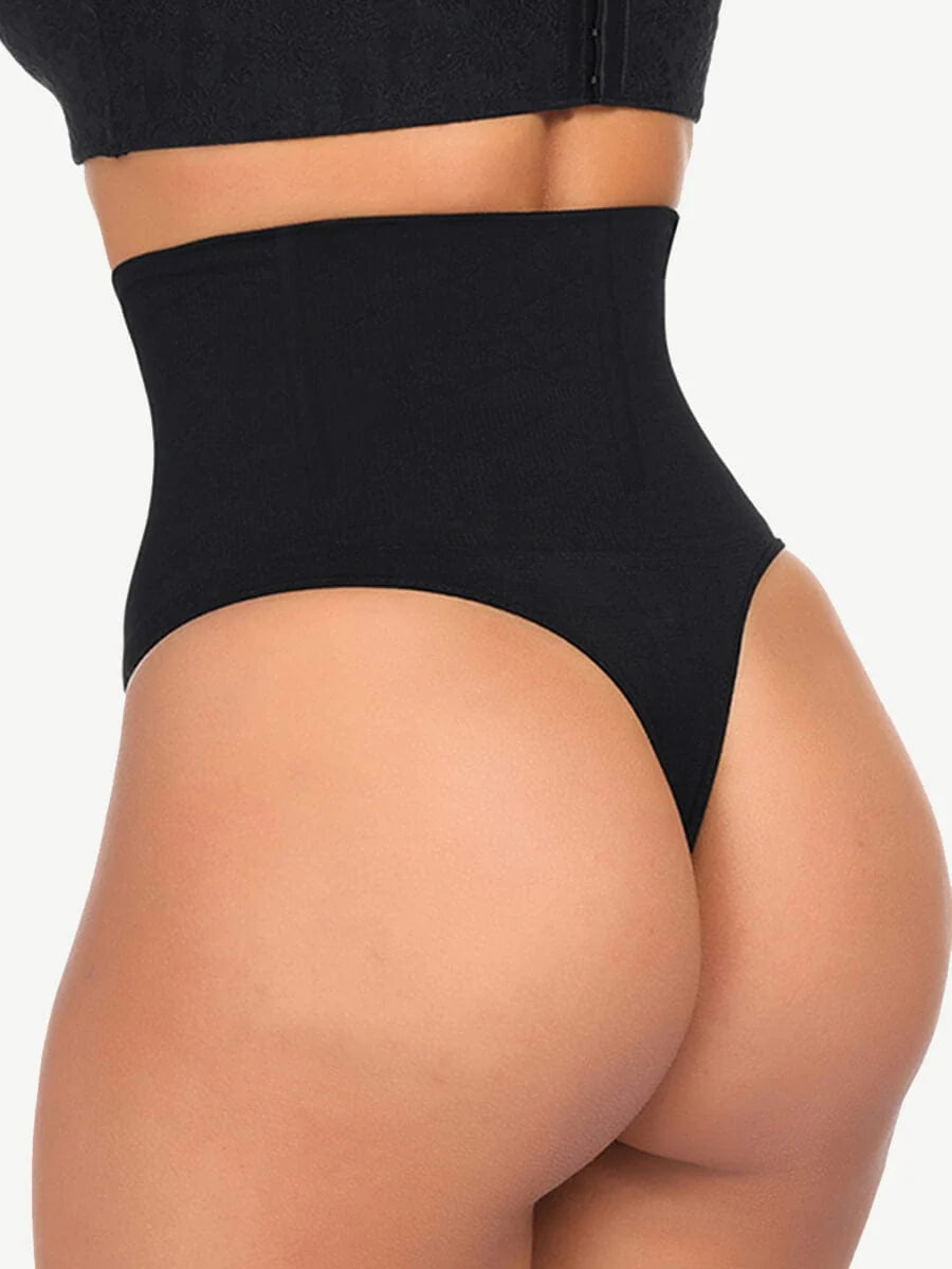 Seamless Thong ( 4 Spiral Steel Boned)